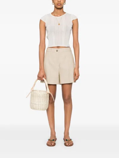 Pinko Tambora T-shirt In Neutrals