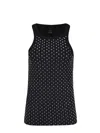 Pinko Tank Top In Black