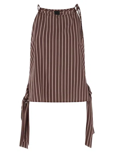 Pinko Tank Top In Brown