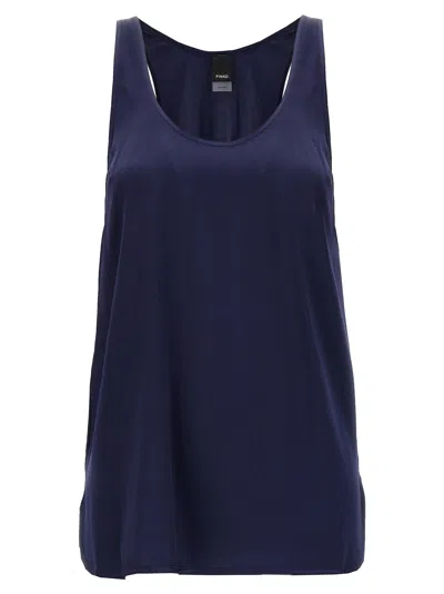 Pinko Tank Top In Blue