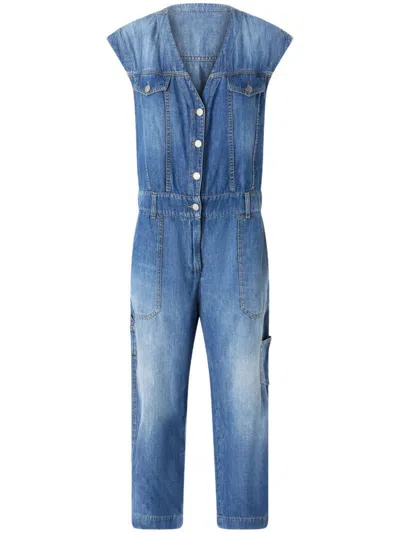 PINKO PINKO TANZANIA DENIM JUMPSUIT