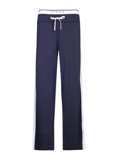 Pinko Marsicano Blue-white Pants