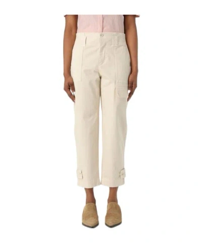 Pinko Tapered-leg Cargo Pants In Neutral