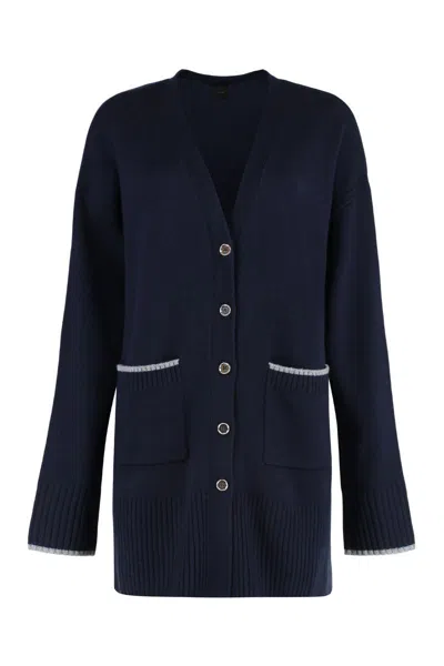 PINKO PINKO TASMANIA WOOL AND CASHMERE CARDIGAN