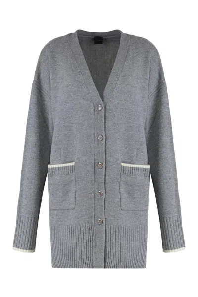 PINKO PINKO TASMANIA WOOL AND CASHMERE CARDIGAN