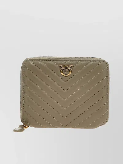 PINKO 'TAYLOR' CHEVRON PATTERN WALLET