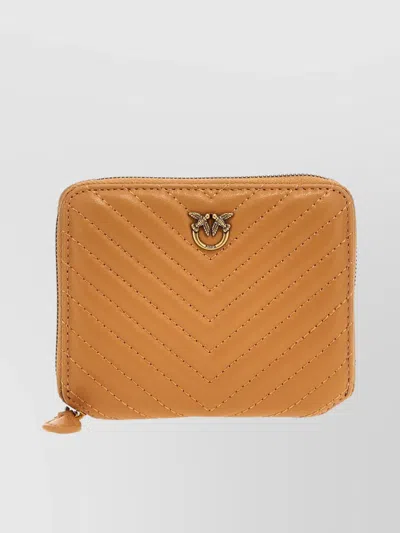 PINKO 'TAYLOR' CHEVRON PATTERN WALLET