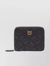 Pinko Taylor Love Birds Chevron Quilt Wallet