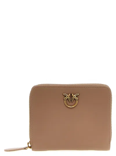 Pinko Taylor Wallet In Beige