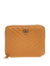 Pinko 'taylor' Chevron Pattern Wallet In Yellow