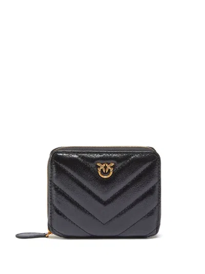 Pinko Taylor Zip-around Wallet In Black