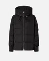 Pinko Technical Canvas Jacket With Hood In Black