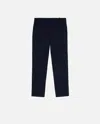 Pinko Pantalon Cigarette En Tissu Technique In Bleu-éclipse Totale