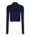 PINKO EMBOSSED-LOGO SWEATSHIRT