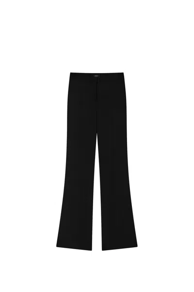 PINKO TECHNICAL STRETCH VISCOSE CADY PANTS