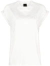 Pinko Telesto Cotton T-shirt In White