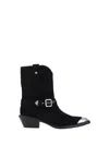 PINKO TEX ANKLE BOOTS