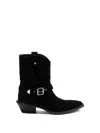 PINKO `TEX` ANKLE BOOTS