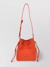Pinko Textured Finish Bucket Bag With Adjustable Strap