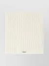 Pinko Textured Soft Fabric Scarves Collection In White