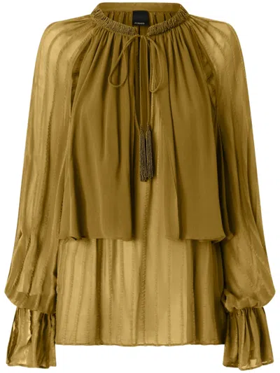 PINKO TIERED BLOUSE