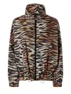 Pinko Tiger-print Jacket In Animal Print