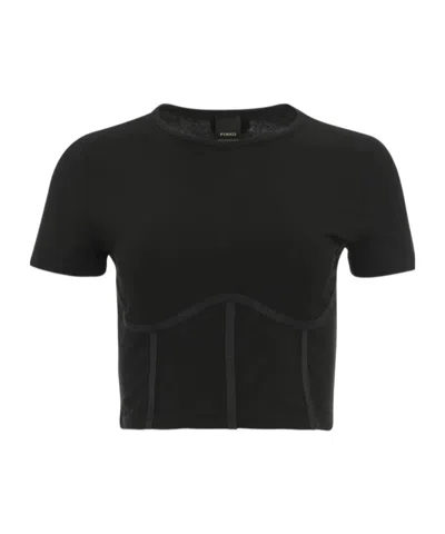Pinko Tight-fitting T-shirt In Multi