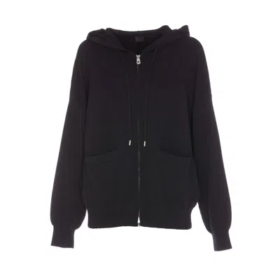 PINKO TIRAGE DRAWSTRING ZIP-UP HOODIE PINKO