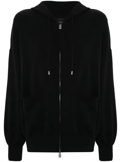 PINKO `TIRAGE` HOODIE CARDIGAN