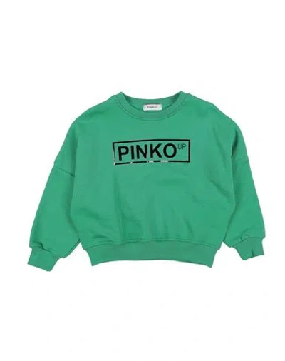 Pinko Babies'  Toddler Girl Sweatshirt Green Size 4 Cotton
