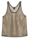 Pinko Olive Green 'waiting' Top In Green