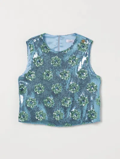 Pinko Top  Kids Color Blue