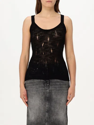 PINKO T-SHIRT PINKO WOMAN COLOR BLACK,G81747002