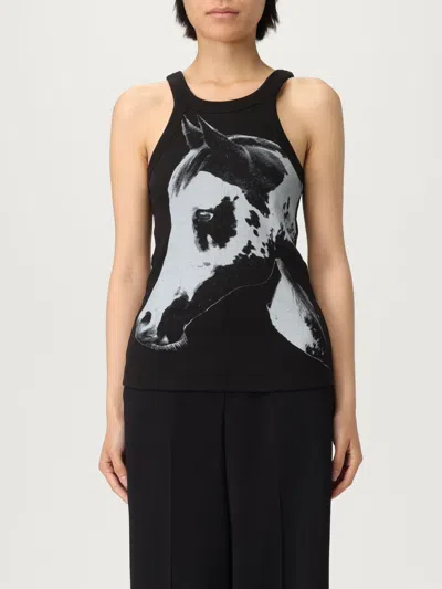 PINKO T-SHIRT PINKO WOMAN COLOR BLACK,H00920002
