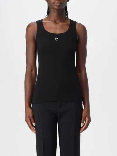 PINKO T-SHIRT PINKO WOMAN COLOR BLACK,F83452002