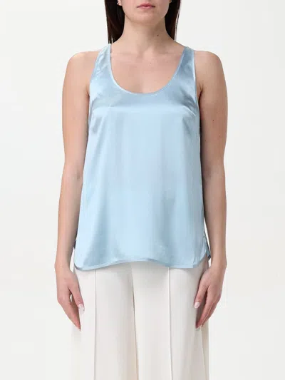 Pinko Top  Woman Color Gnawed Blue