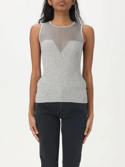 PINKO TOP PINKO WOMAN COLOR GREY,G67068020