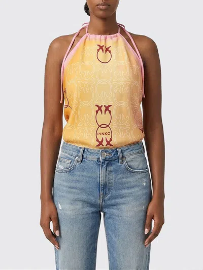 Pinko Top  Woman Color Pink In Yellow