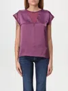 PINKO TOP PINKO WOMAN COLOR RED PURPLE,F87154103