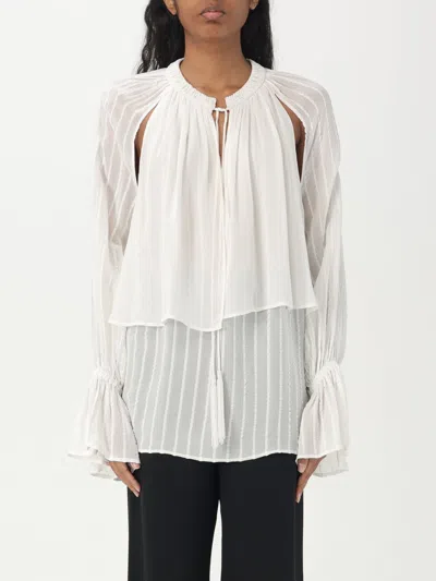 PINKO TOP PINKO WOMAN COLOR WHITE,G68638001