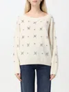 Pinko Scottish Fold Sweater In Weiss