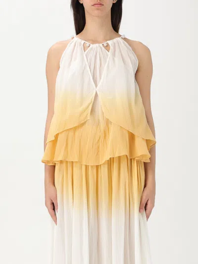 PINKO TOP PINKO WOMAN COLOR YELLOW,G78971003