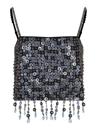 PINKO TOP   MADE OF  POLYESTER