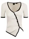 PINKO PINKO TOP WHITE