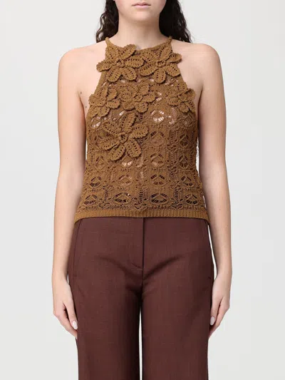 Pinko Top Woman  In Brown