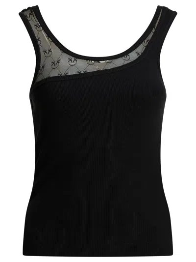 Pinko Tops In Black