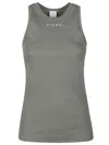 Pinko Distinto Tank Top In Green