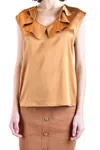 Pinko Sleeveless Blouse In Multicolor