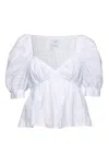 Shop Pinko Tops In White