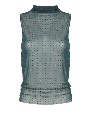 Pinko Topwear In Green